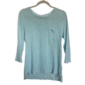 Banana Republic Cotton Step-Hem Malibu Tee